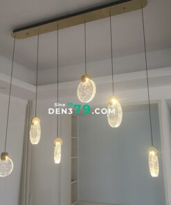 Đèn thả trang trí bàn ăn, quầy bar pha lê LM041
