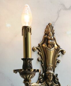 Đèn tường đồng bóng nến cổ điển (VD2907/2)