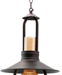 Đèn thả Dầu ngoài trời cổ điển (KD6824) trang trí mái vòm, ban công