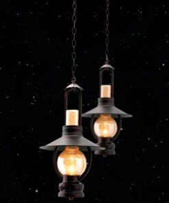 Đèn thả Dầu ngoài trời cổ điển (KD6824) trang trí mái vòm, ban công