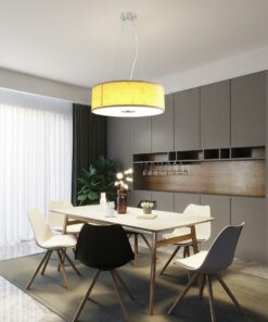 Đèn thả lá gỗ cao cấp (2YD002/4) trang trí bàn ăn