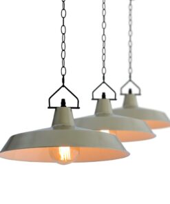 đèn thả trang trí bàn ăn chao nhôm hiện đại