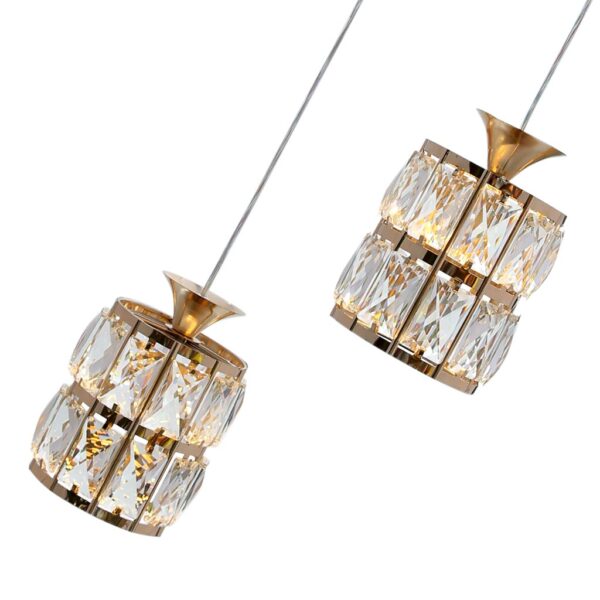 đèn thả bàn ăn pha lê 3 bóng