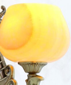 Đèn tường đồng chao đá cổ điển KD9154/1 cao cấp trang trí biệt thự