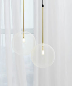 Đèn Thả Thủy Tinh Trang Trí Quả Cầu Trong Suốt KD1620