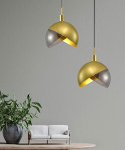 Đèn thả trang trí xi vàng cao cấp Venus LM0412