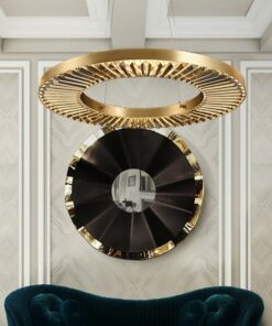 Đèn thả vòng tròn pha lê cao cấp Venus LM077