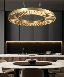 Đèn thả vòng tròn pha lê cao cấp Venus LM077