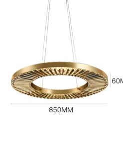 Đèn thả vòng tròn pha lê cao cấp Venus LM077