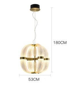 Đèn thả trang trí bàn ăn bằng thủy tinh cao cấp Venus LM078 đẹp, giá tốt