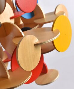 Đèn thả Gỗ nghệ thuật Venus LM079 nhiều màu sắc cho bàn ăn, phòng khách & phòng ngủ