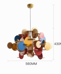 Đèn thả Gỗ nghệ thuật Venus LM079 nhiều màu sắc cho bàn ăn, phòng khách & phòng ngủ