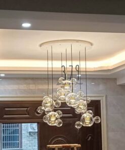 Đèn thả thủy tinh trang trí Bọt nước THCN 33A-18