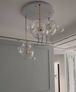 Đèn thả thủy tinh trang trí Bọt nước THCN 33A-18