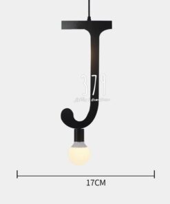 Đèn thả trang trí bảng 24 chữ cái THCN 57A