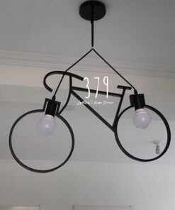 Đèn thả trang trí xe đạp giá rẻ THCN 03
