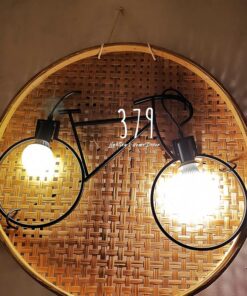 Đèn thả trang trí xe đạp giá rẻ THCN 03