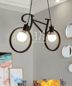 Đèn thả trang trí xe đạp giá rẻ THCN 03