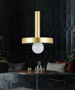 Đèn thả nhôm 1 bóng trang trí bàn ăn KCA153