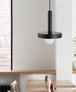 Đèn thả nhôm 1 bóng trang trí bàn ăn KCA153