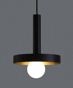 Đèn thả nhôm 1 bóng trang trí bàn ăn KCA153