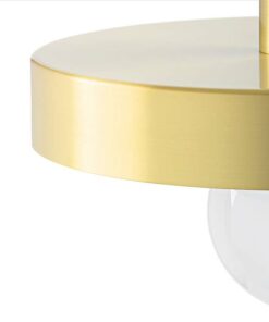 Đèn thả nhôm 1 bóng trang trí bàn ăn KCA153