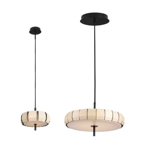 Đèn thả gỗ trang trí phong cách hiện đại KCA155