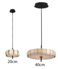 Đèn thả gỗ trang trí phong cách hiện đại KCA155