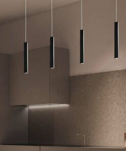 Đèn thả ống bơ kim loại KCA163: bàn ăn, đầu giường ngủ, quán cafe