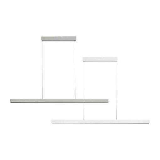 Đèn thả LED thang ngang KCA172: trang trí bàn ăn lớn, bàn ăn dọc