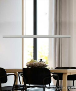 Đèn thả LED thang ngang KCA172: trang trí bàn ăn lớn, bàn ăn dọc