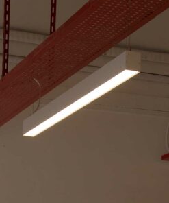 Đèn thả LED thang ngang KCA172: trang trí bàn ăn lớn, bàn ăn dọc