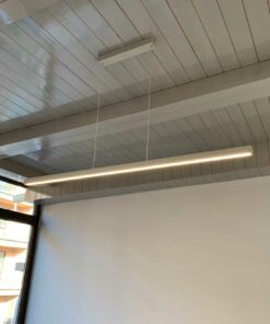 Đèn thả LED thang ngang KCA172: trang trí bàn ăn lớn, bàn ăn dọc