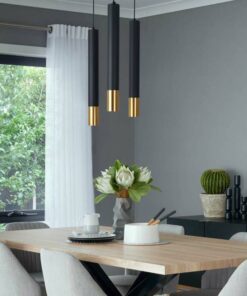 Đèn thả ống LTCN122: trang trí đầu giường, bàn ăn, quầy bar, cafe