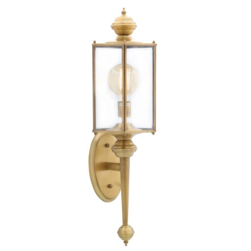 Đèn tường đồng ngoài trời KDL008 chống nước, gắn cột, cổng