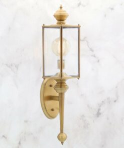 Đèn tường đồng ngoài trời KDL008 chống nước, gắn cột, cổng