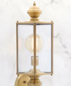 Đèn tường đồng ngoài trời KDL008 chống nước, gắn cột, cổng