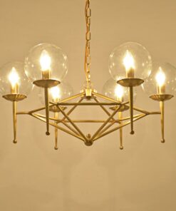 Đèn chùm trang trí KD1978/6 cho phòng khách, chung cư, giá bán rẻ