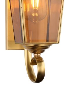 Đèn tường đồng ngoài trời VENUS B2218 gắn tường, cột, cổng ngoài trời