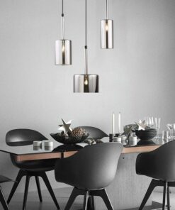 Đèn thả thủy tinh trang trí bàn ăn cao cấp