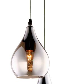 Đèn thả bàn ăn 3 bóng thủy tinh cao cấp