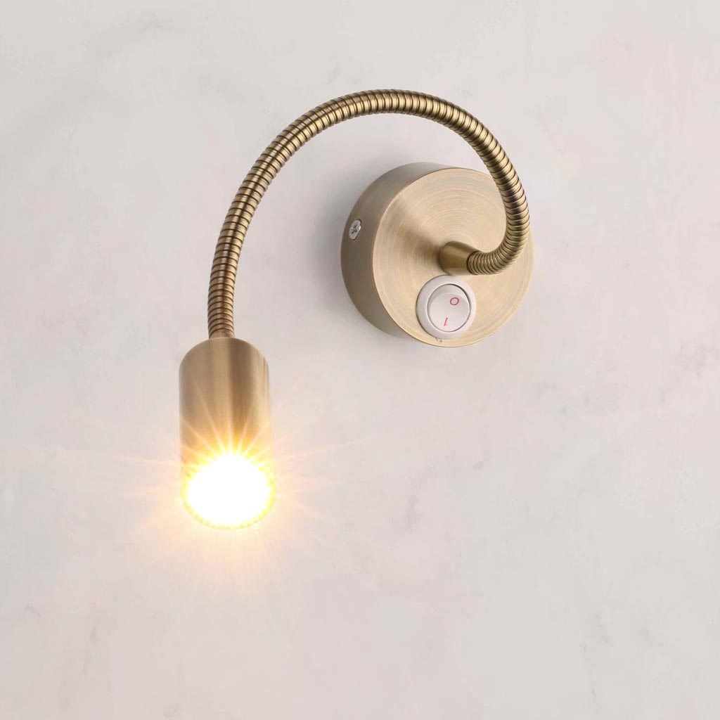 Đèn rọi xoay 360 độ màu đồng RO1419A, KD1419