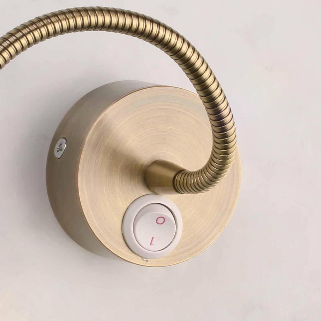 Đèn rọi xoay 360 độ màu đồng RO1419A, KD1419