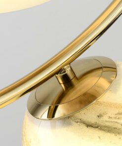 đèn chùm thủy tinh trang trí hành tinh