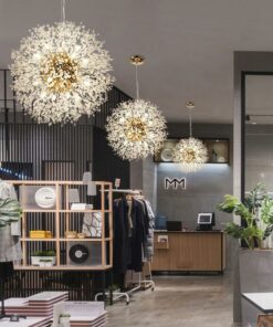 Đèn thả trang trí pha lê