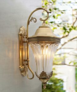 Đèn tường đồng ngoài trời,đèn gắn tường đồng