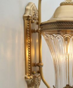 Đèn tường đồng ngoài trời,đèn gắn tường đồng