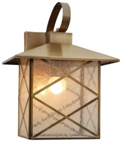 Đèn tường đồng ngoài trời,đèn gắn tường đồng