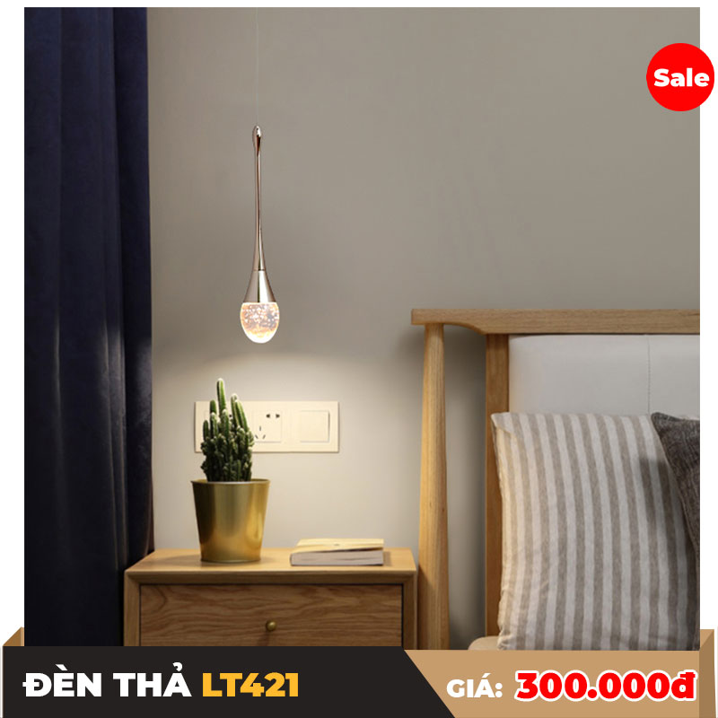 đèn thả đầu giường