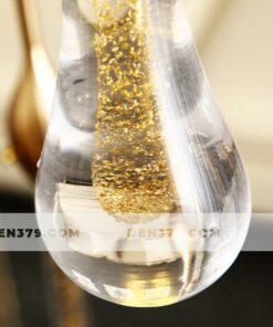 Đèn chùm thả thông tầng cầu thang, đèn thả trang trí thông tầng